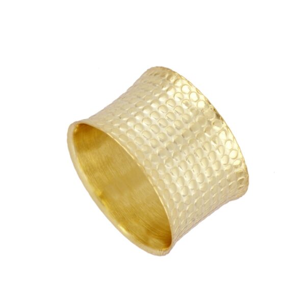 anillo ancho gold