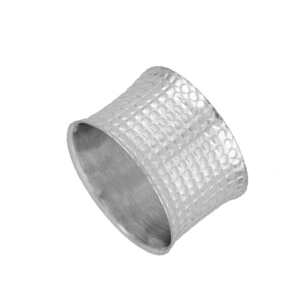 anillo ancho plata