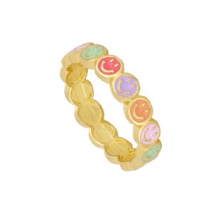 anillo smile colores gold