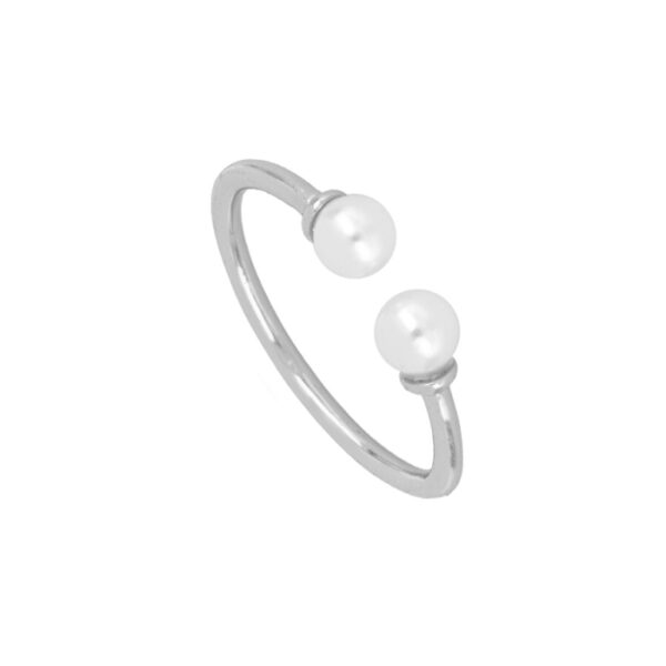 anillo tu y yo plata