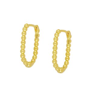 aros bolitas gold