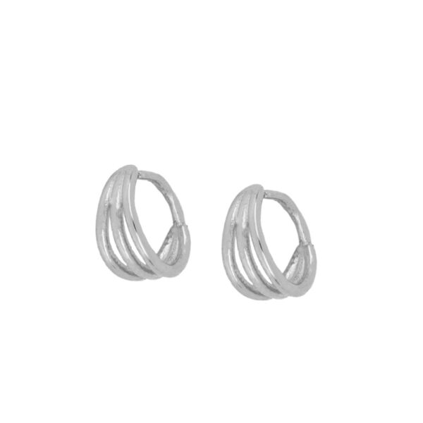 aros triple plata