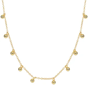 gargantilla bolas gold