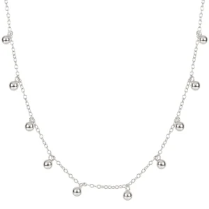 gargantilla bolas plata