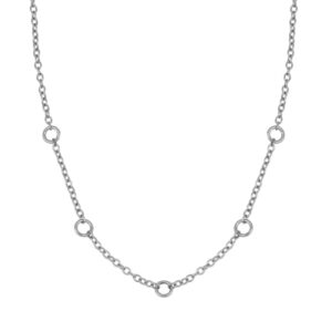 gargantilla asas plata