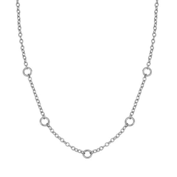 gargantilla asas plata