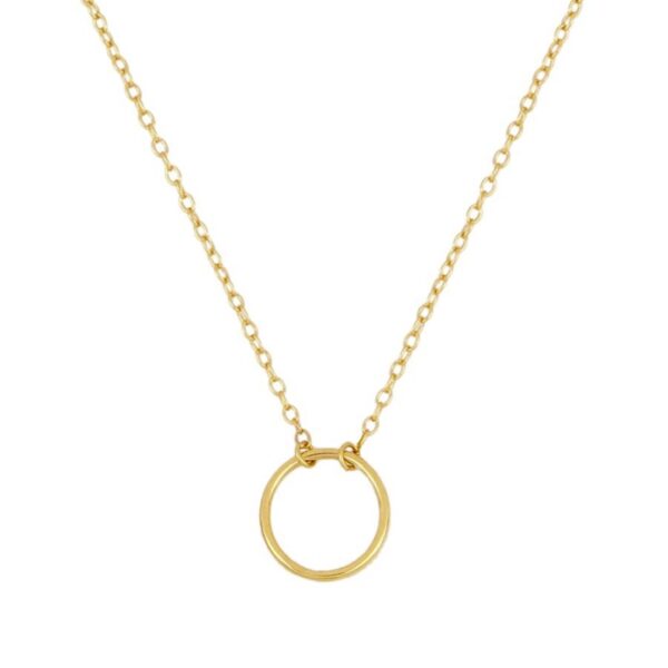 gargantilla circulo gold