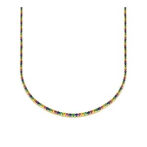 gargantilla multicolor gold