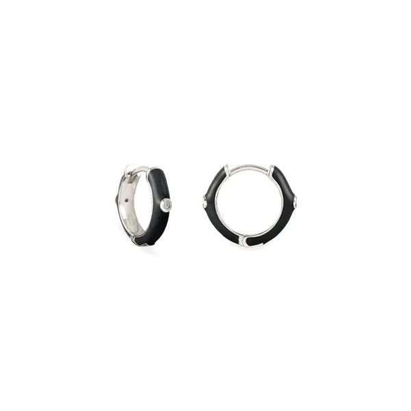 pemdientes enamel negro plata