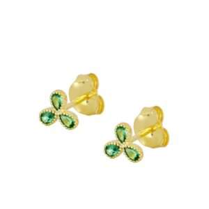 pendiente alina gold