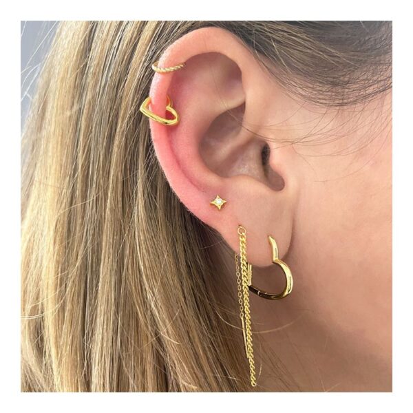 pendientes corazon imagen
