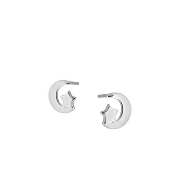 pendientes juntos plata