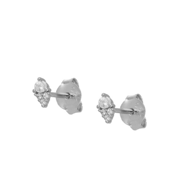 pendientes minis plata