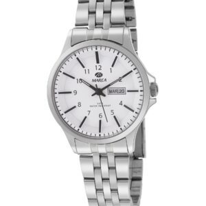 reloj marea acero gris