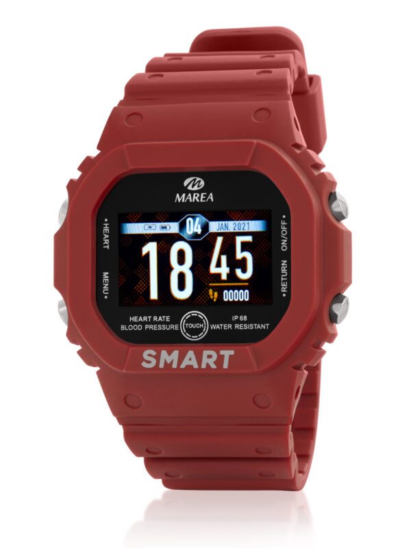 reloj marea rojo smart