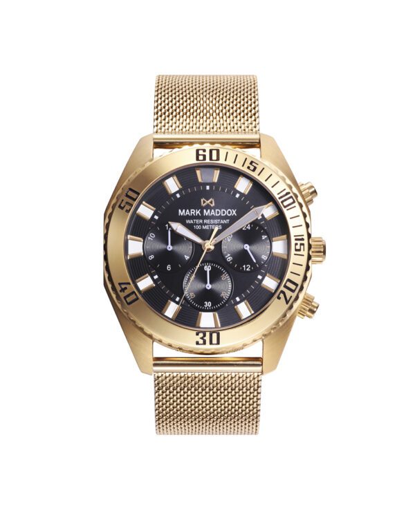 reloj mark maddox dorado