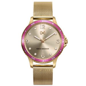 reloj mark maddox dorado mujer