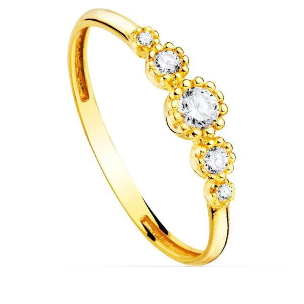 anillo muchas circonitas