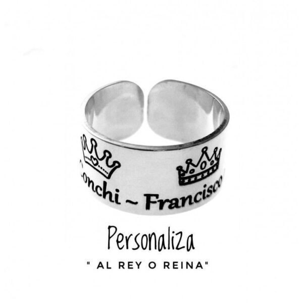 anillo rey o reina