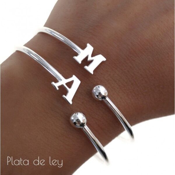 brazalete inicial personalizado imagen