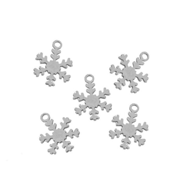 copo de nieve plata