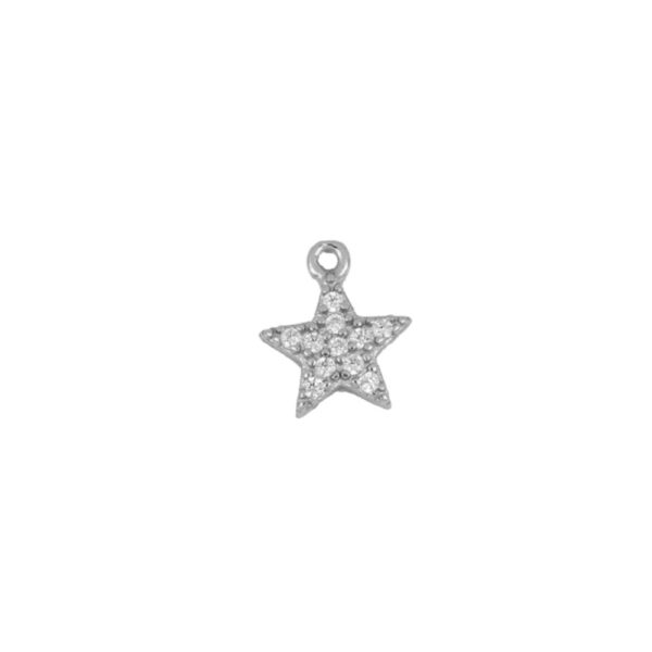 estrella brillo plata