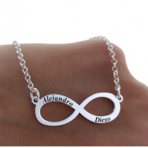 gargantilla infinito personalizada imagen