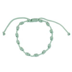 pulsera macrame hilo verde