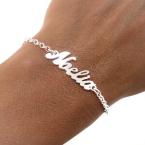 pulsera nombre personalizada imagen