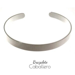 pulsera rigida caballero
