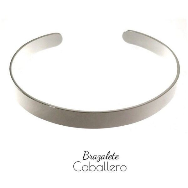 pulsera rigida caballero