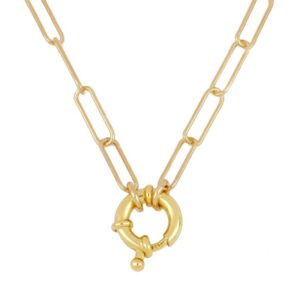 collar eslabon gold