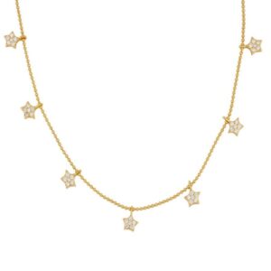 gargantilla estrella gold