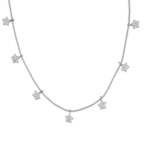 gargantilla estrella plata
