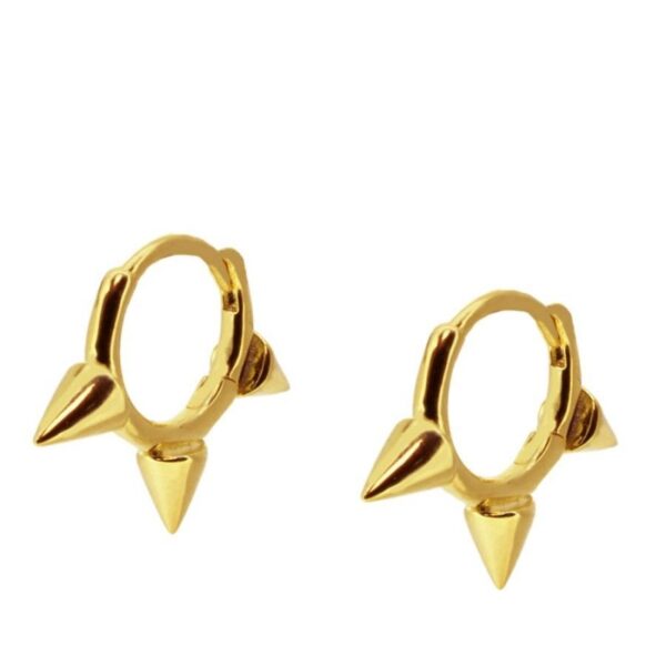 pendientes lanzas gold