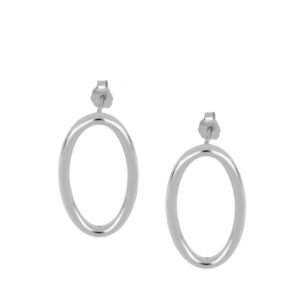 pendientes aro plata