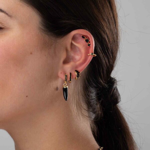 pendientes aro onix imagen