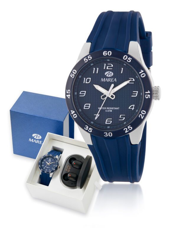 reloj marea azul