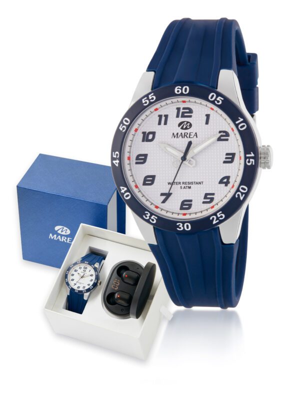 reloj marea esfera blanca