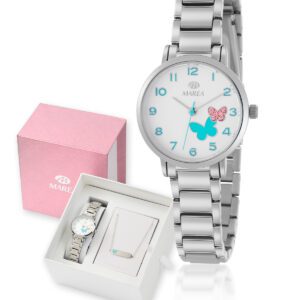 reloj marea mariposa turquesa
