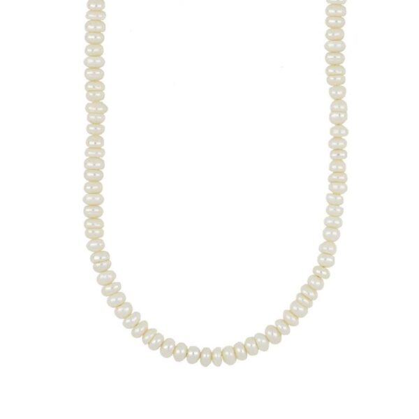 gargantilla perlas plata
