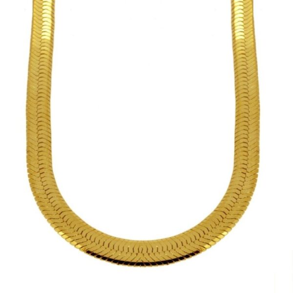 gargantilla plana gold