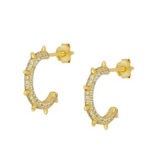 pendientes pincho gold