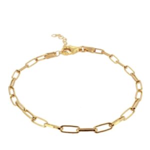 pulsera eslabones gold