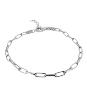 pulsera eslabones silver
