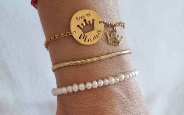 Pulsera Mi Princesa Gold - Imagen 2