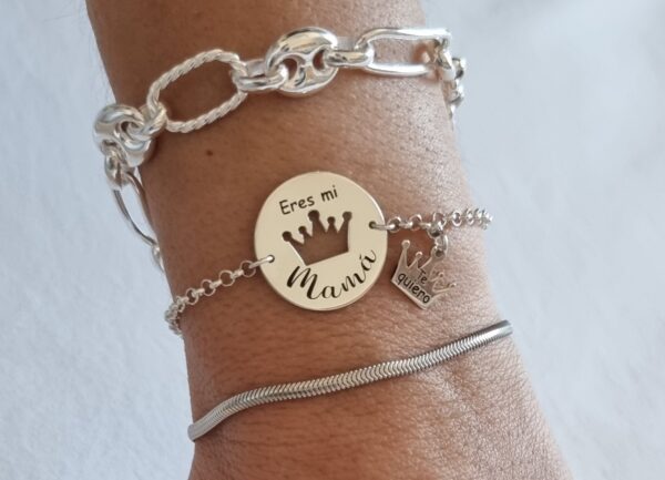 Pulsera Mi Princesa Silver - Imagen 2