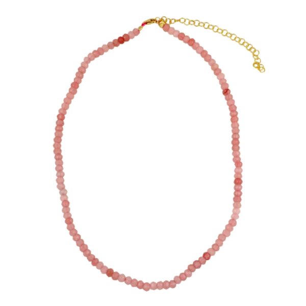 colar rosa gold
