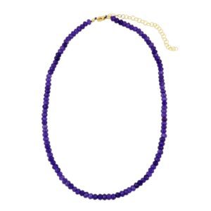 collar lila gold