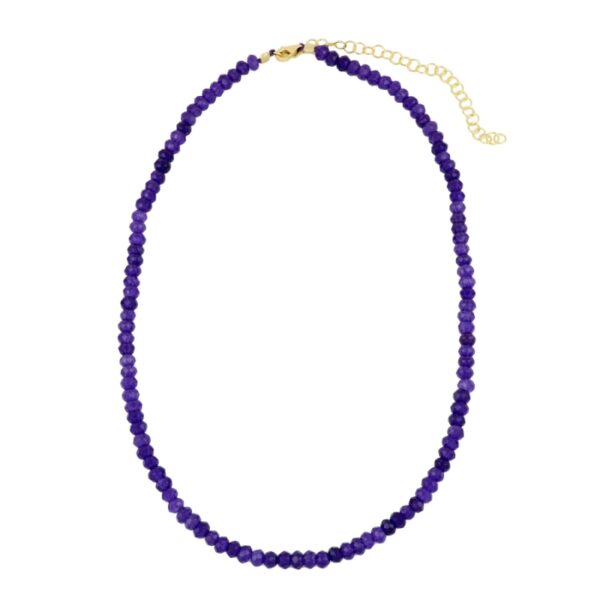 collar lila gold